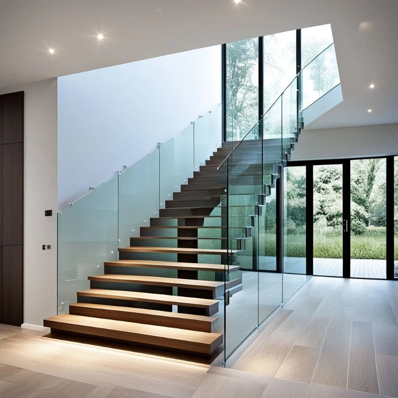 glass railing