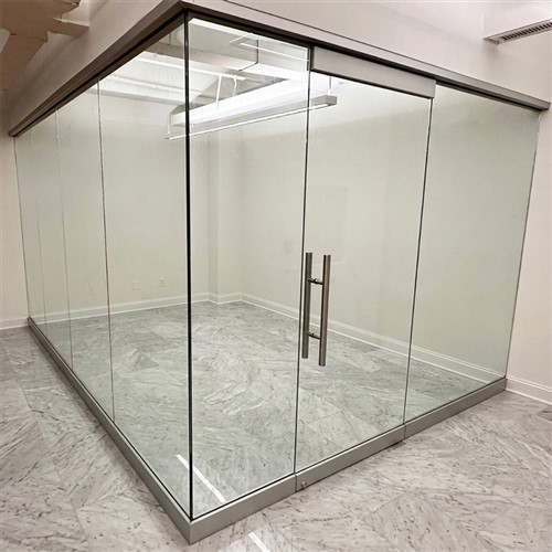 Parets i envans de vidre temperat