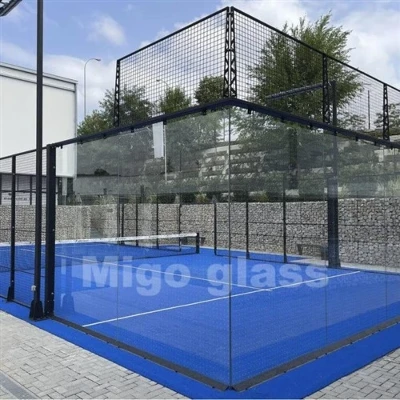 Paret de vidre de Padel Court