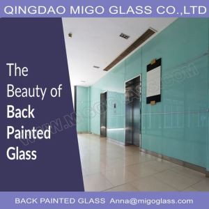 Vidre de cuina pintat posterior