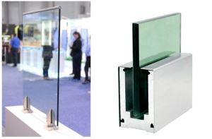 Barana de vidre per escales